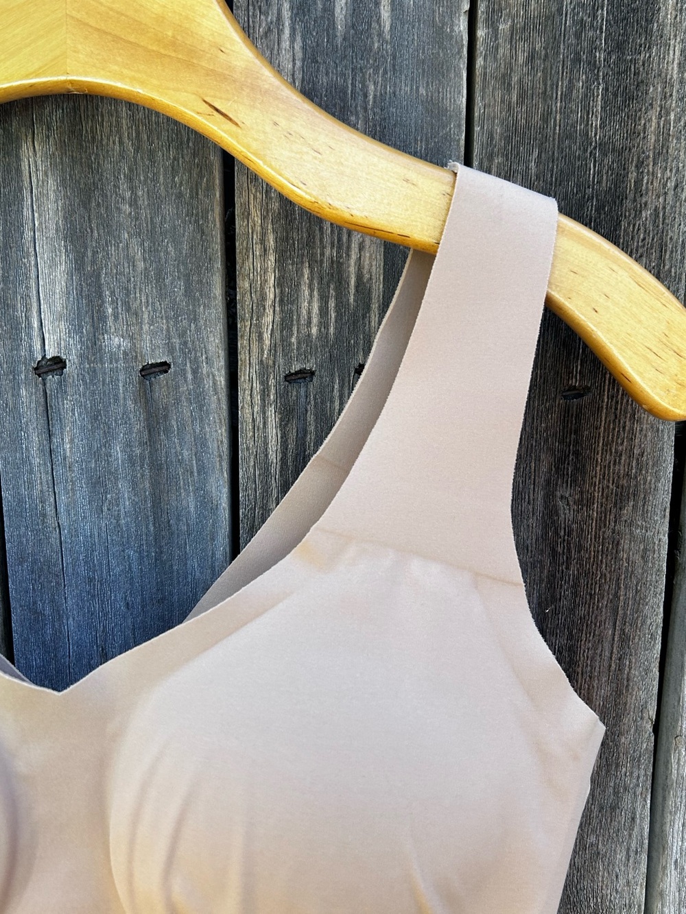 Honeylove V Neck Bra Sand XL - Picture 6 of 12